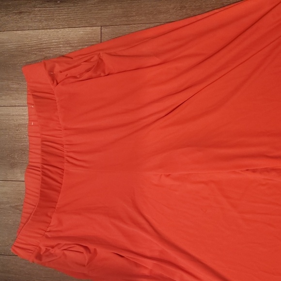 Lane Bryant Orange Bermuda  Relaxed Fit Pants - Picture 2 of 4